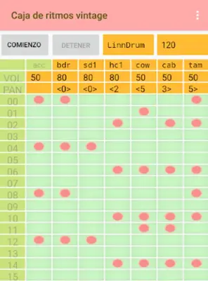 Caja de ritmos vintage android App screenshot 2
